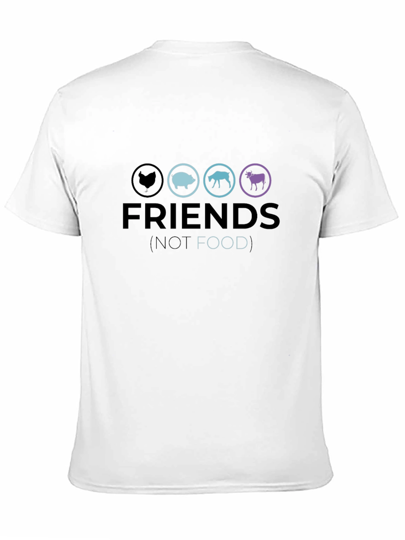 Vegan Friends Not Food T-Shirt