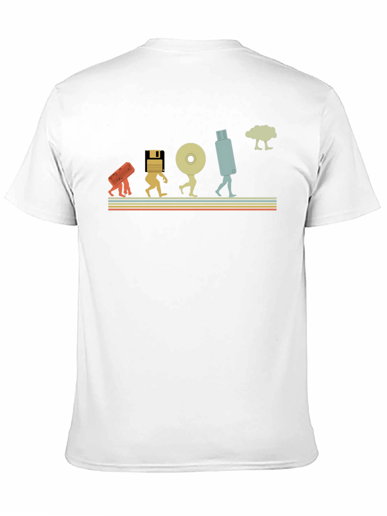 Evolution of Storage T-Shirt Funny Tech Tee
