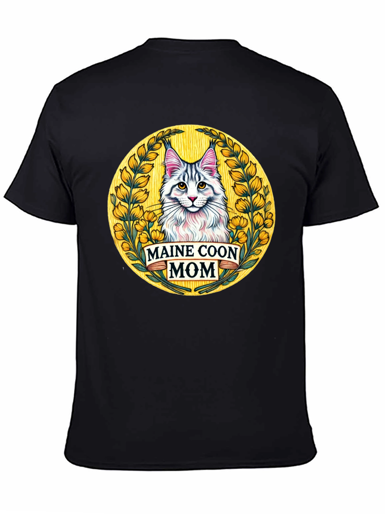 Maine Coon Mom Graphic Tee