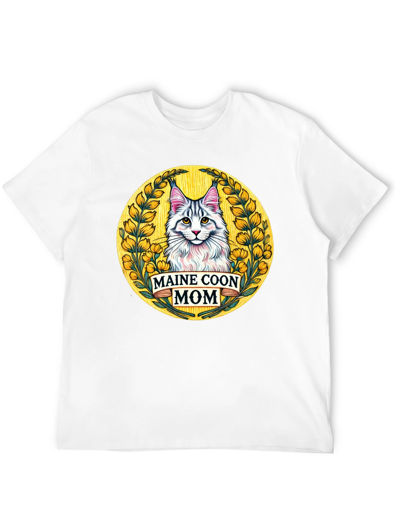 Maine Coon Mom Graphic Tee