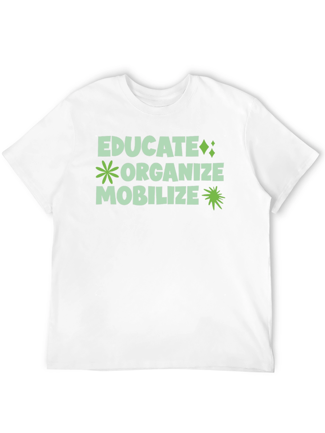 Educate Organize Mobilize Graphic Tee
