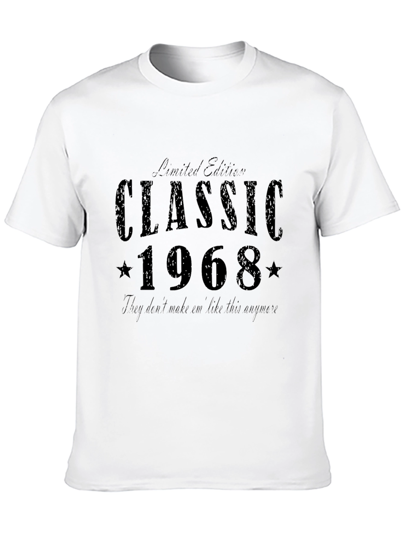 Classic 1968 Limited Edition Black T-Shirt