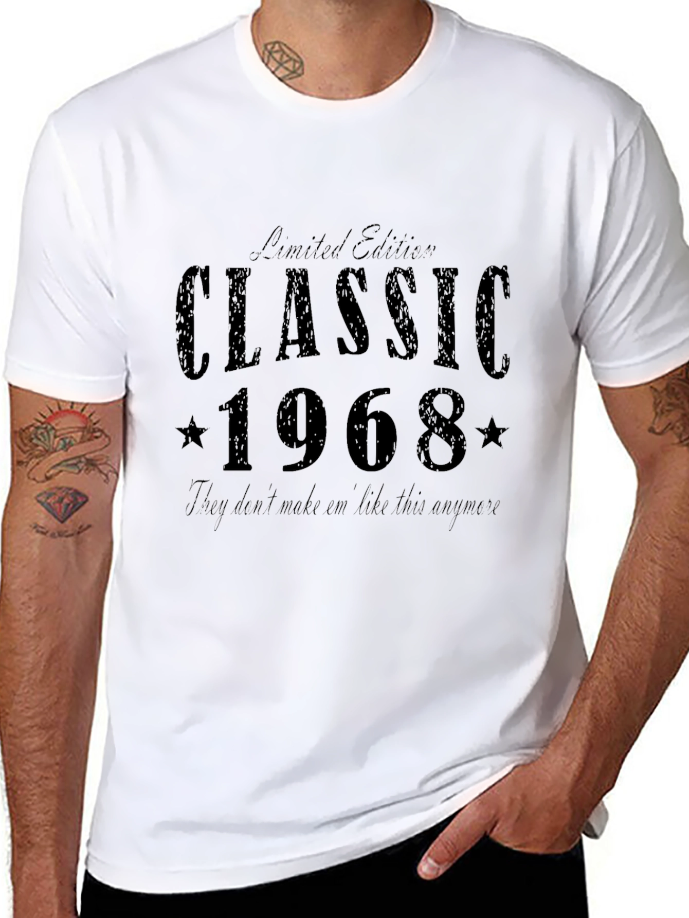 Classic 1968 Limited Edition Black T-Shirt