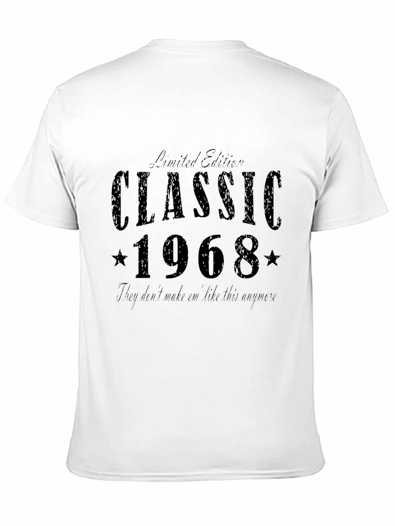 Classic 1968 Limited Edition Black T-Shirt
