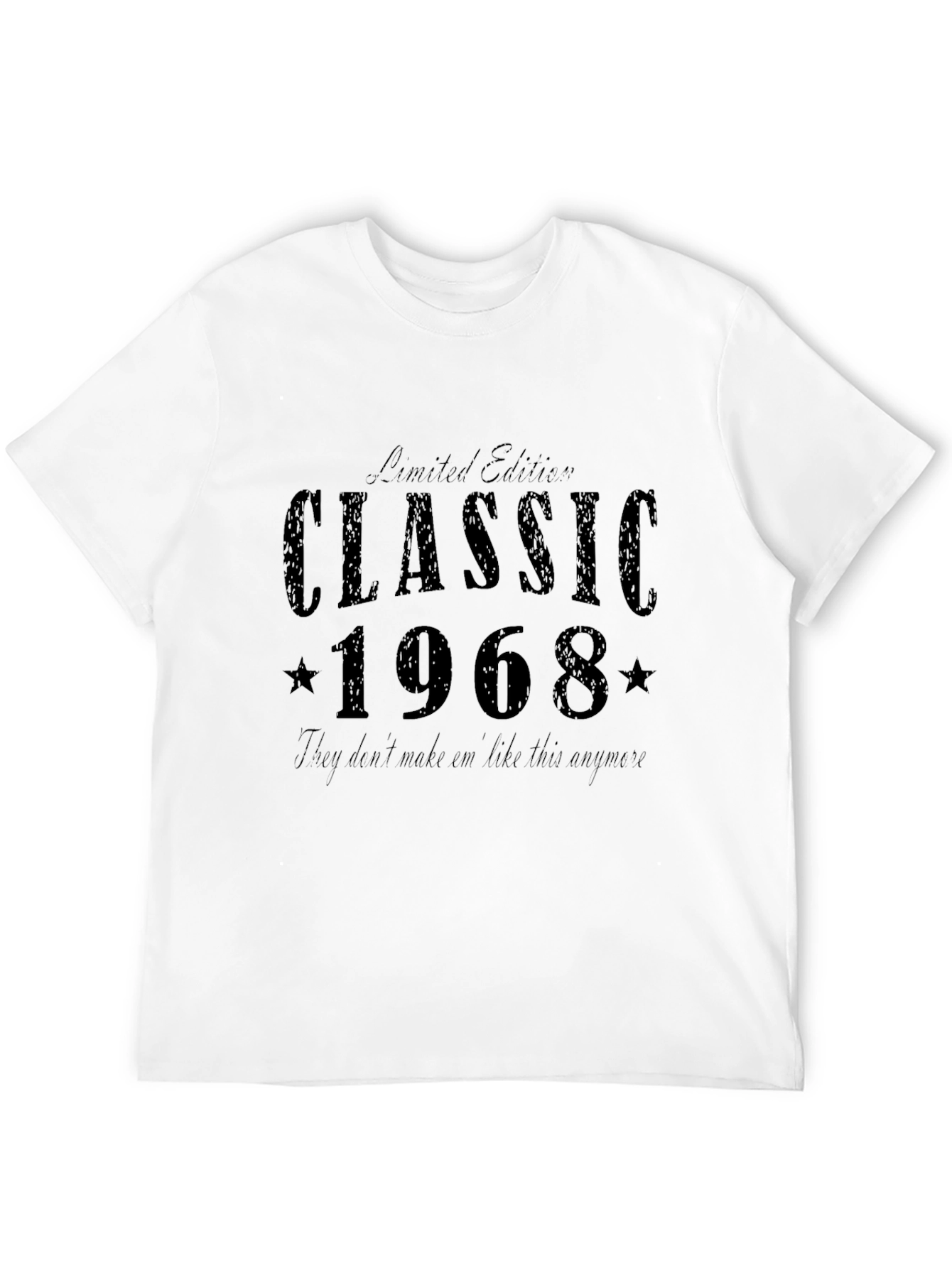 Classic 1968 Limited Edition Black T-Shirt