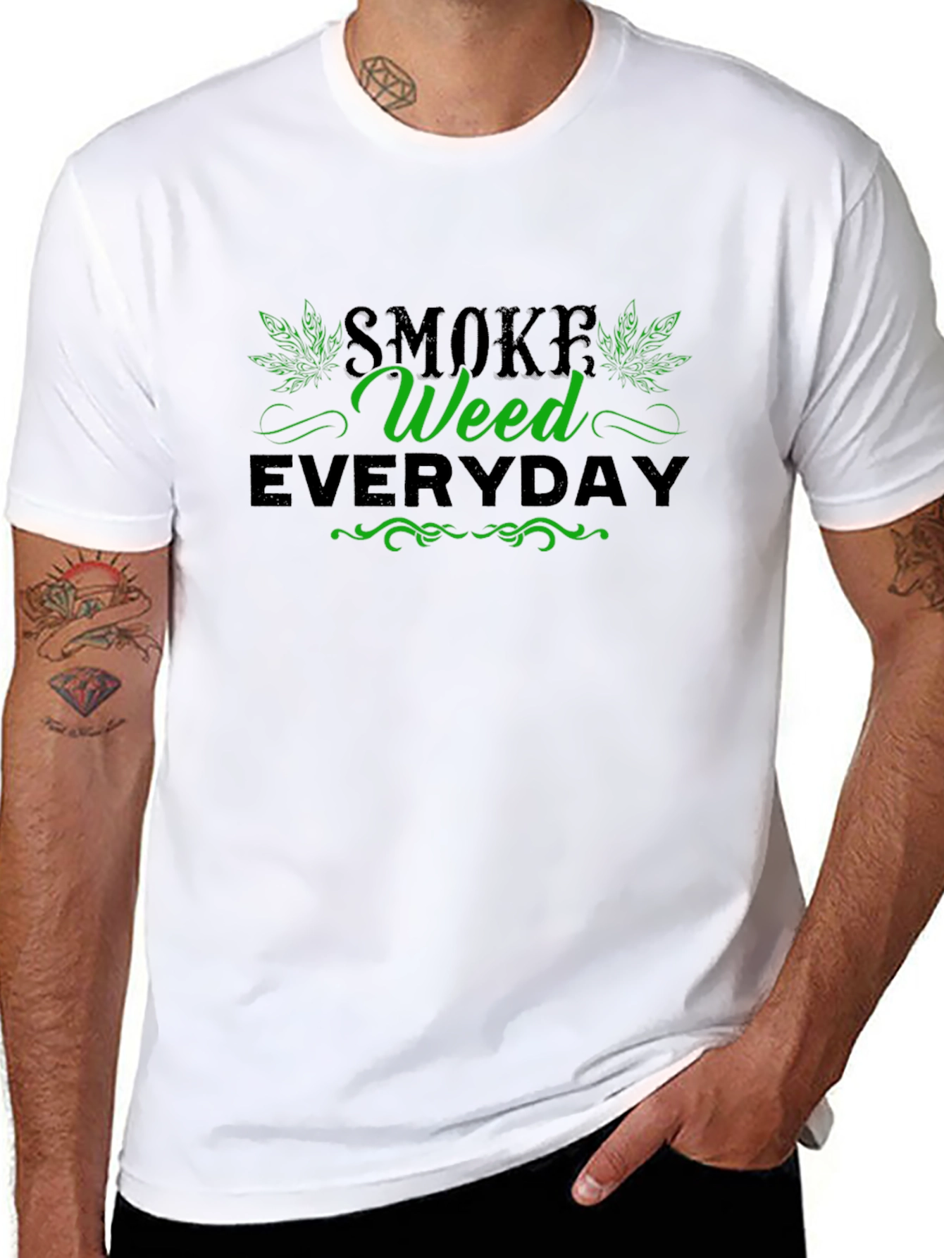 Smoke Weed Everyday Graphic Tee