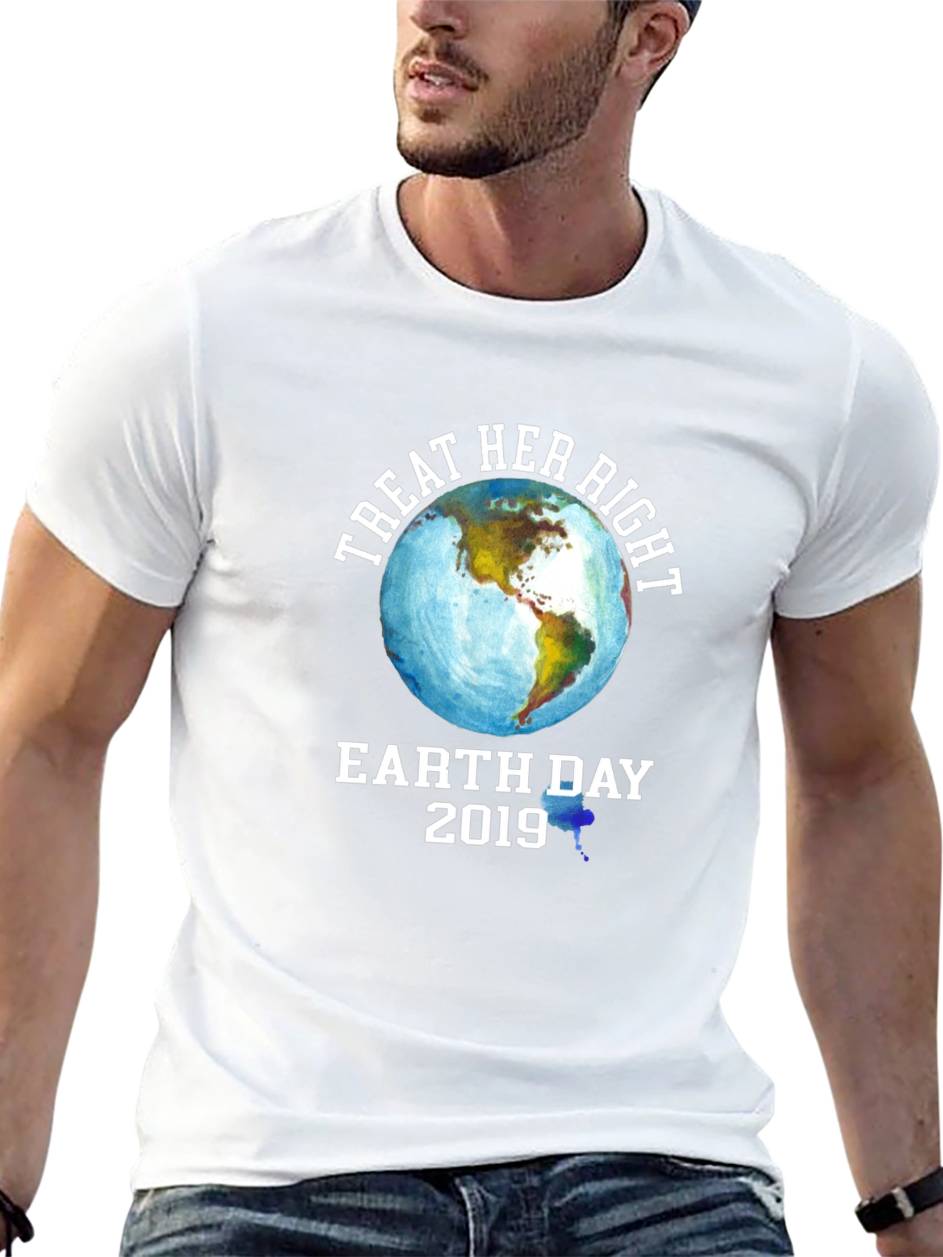 Treat Her Right Earth Day 2019 Graphic T-Shirt