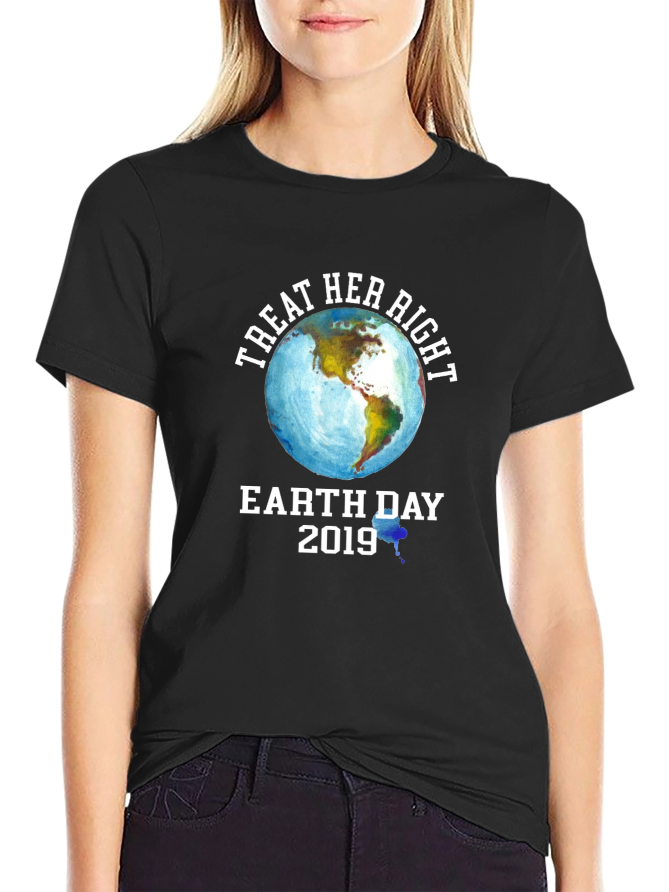 Treat Her Right Earth Day 2019 Graphic T-Shirt