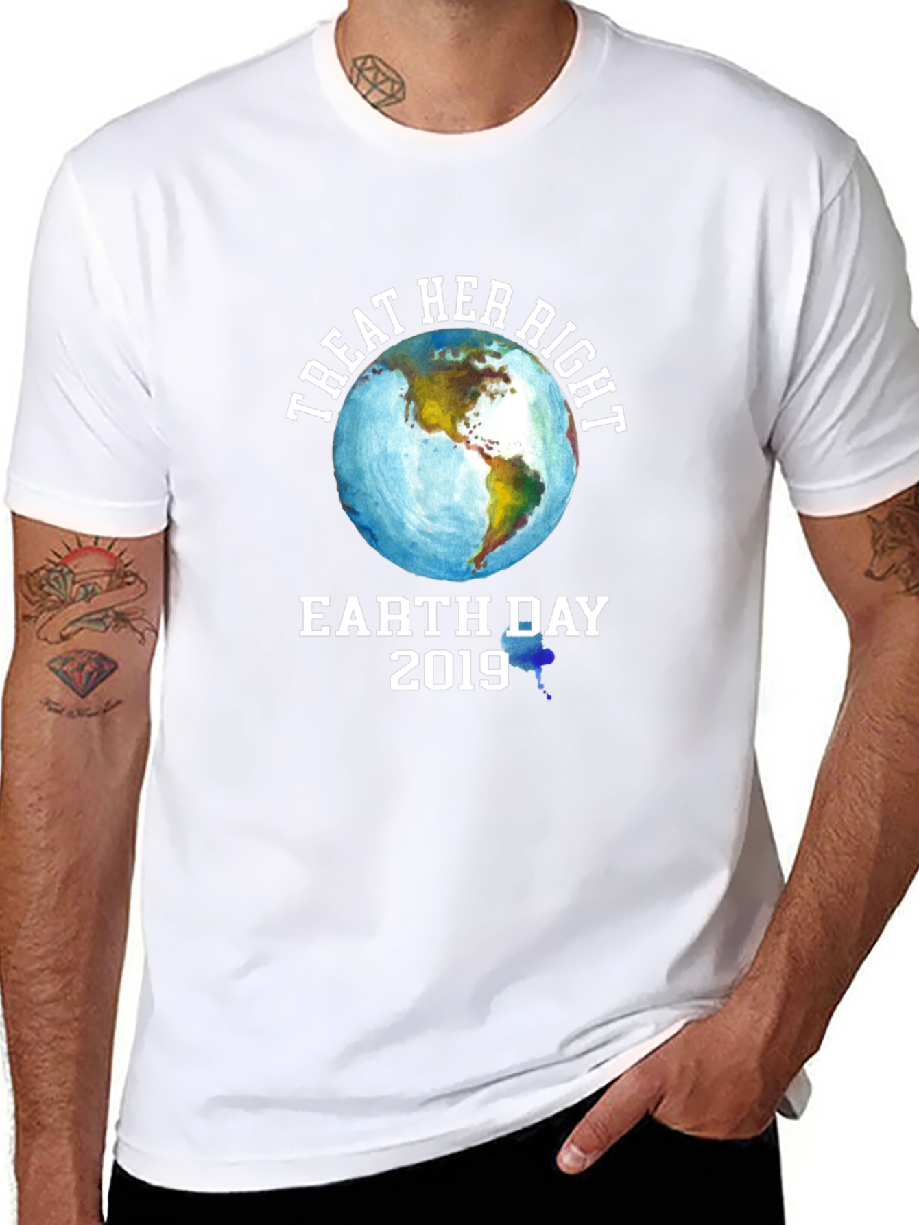 Treat Her Right Earth Day 2019 Graphic T-Shirt