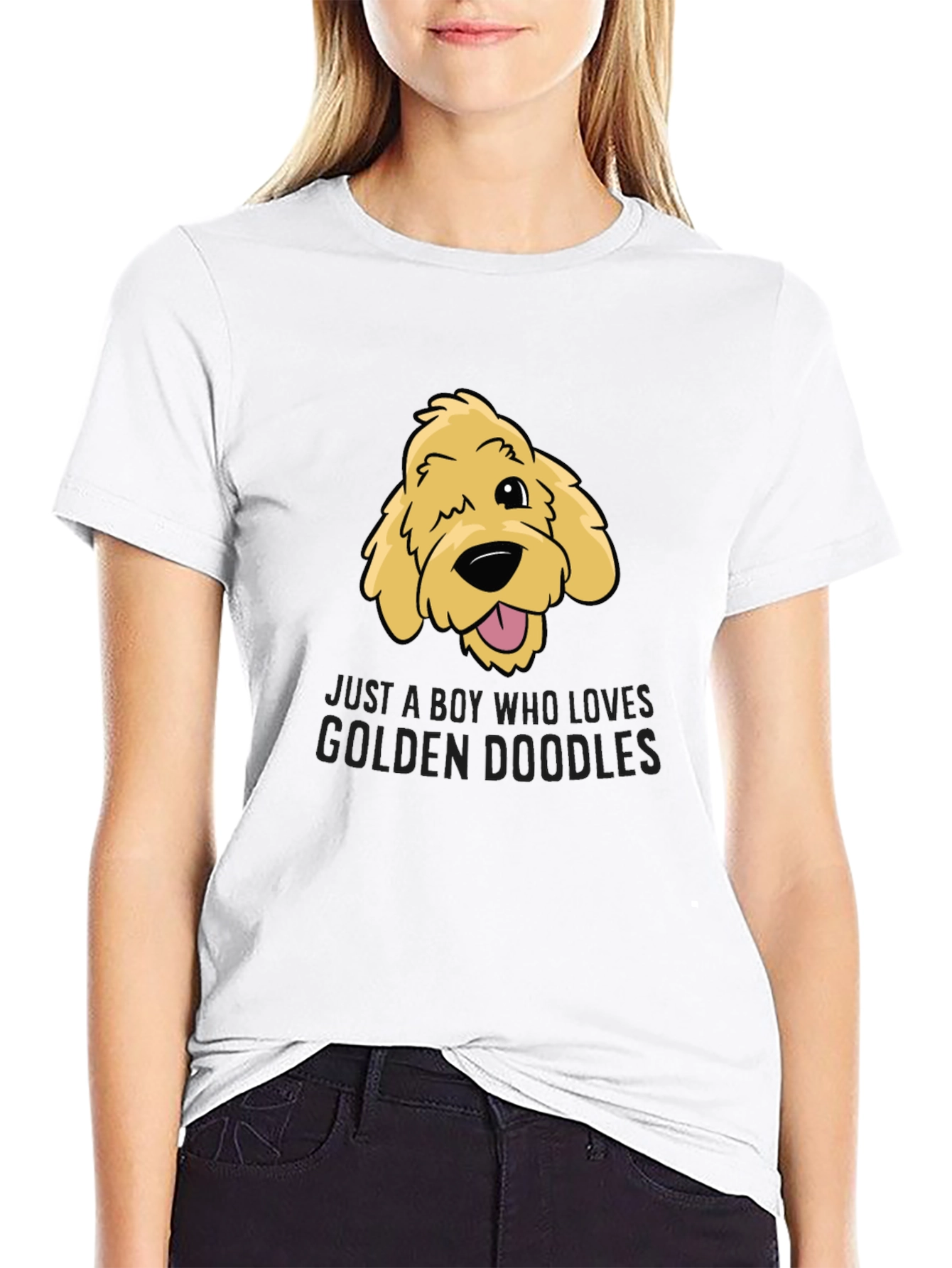 Golden Doodle Lover T-Shirt - Black