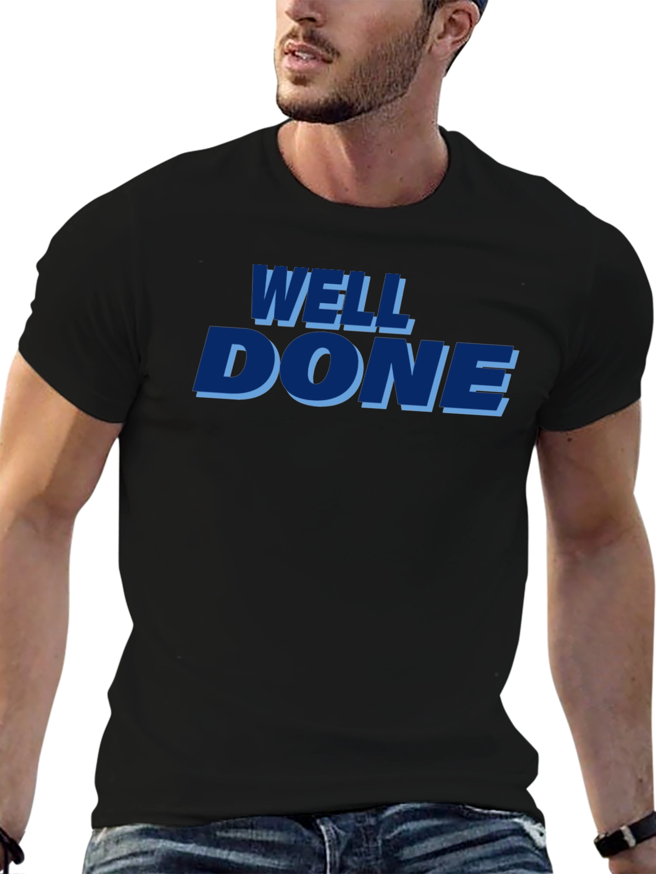 Well Done Graphic Tee - Trendy Mens T-Shirt