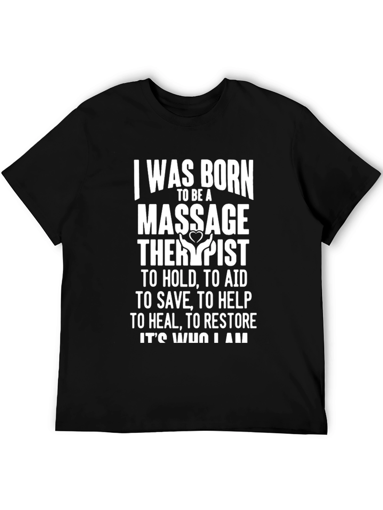 Massage Therapist Born To Heal T-Shirt