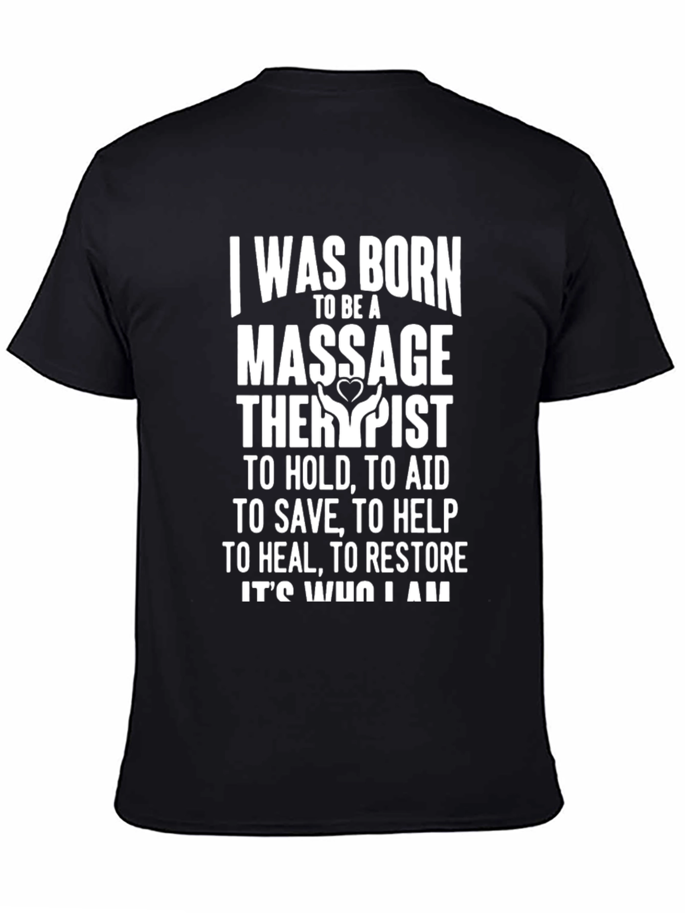 Massage Therapist Born To Heal T-Shirt