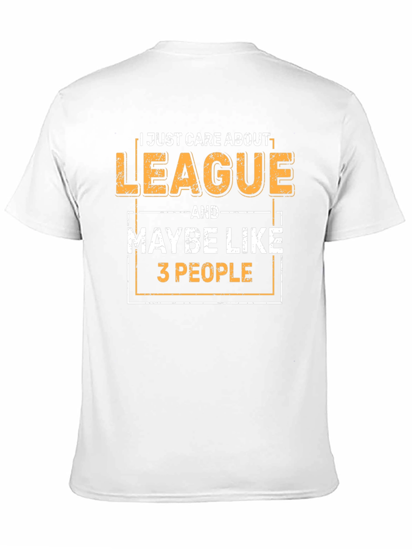League and 3 People T-Shirt Funny