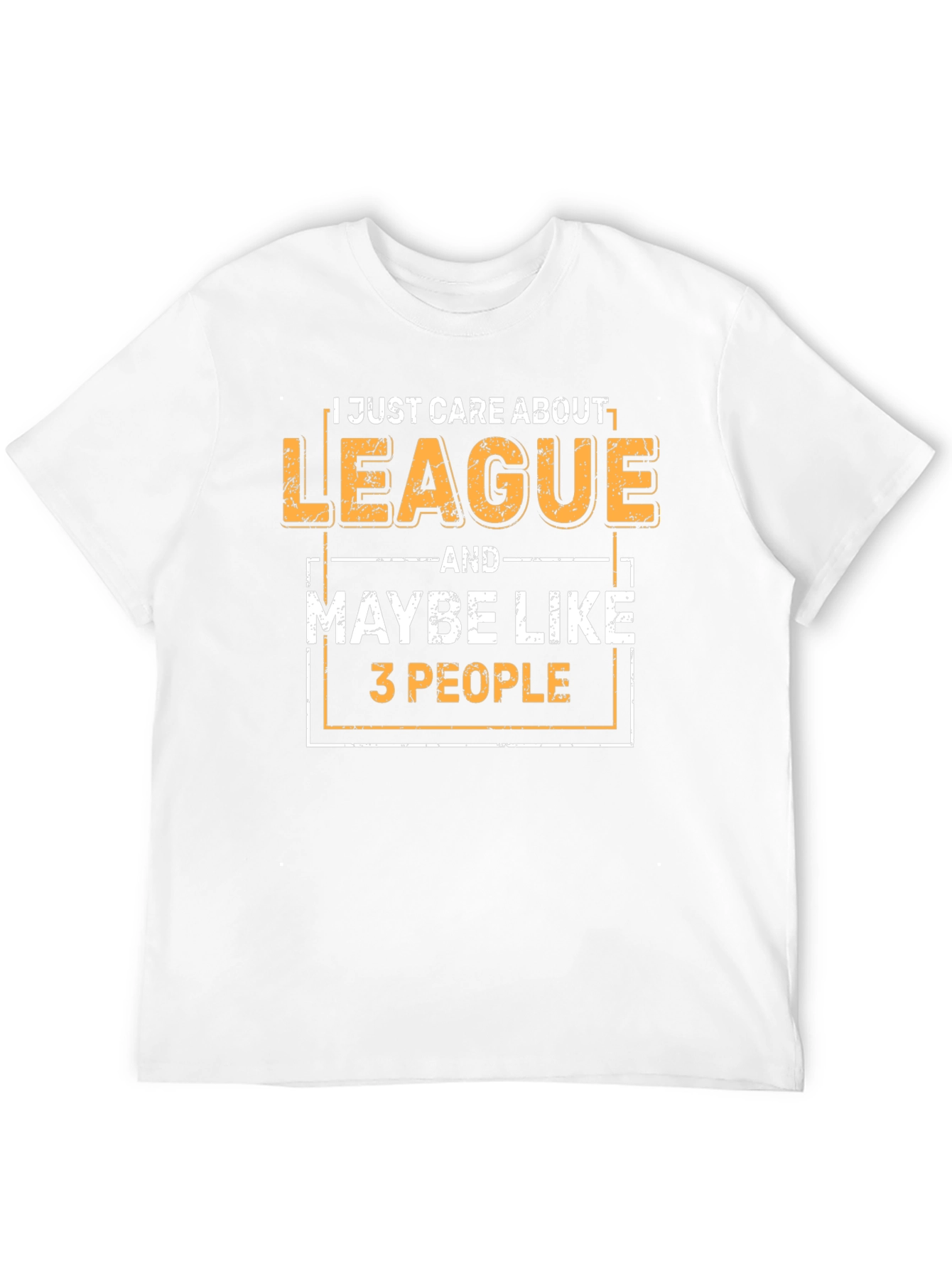 League and 3 People T-Shirt Funny