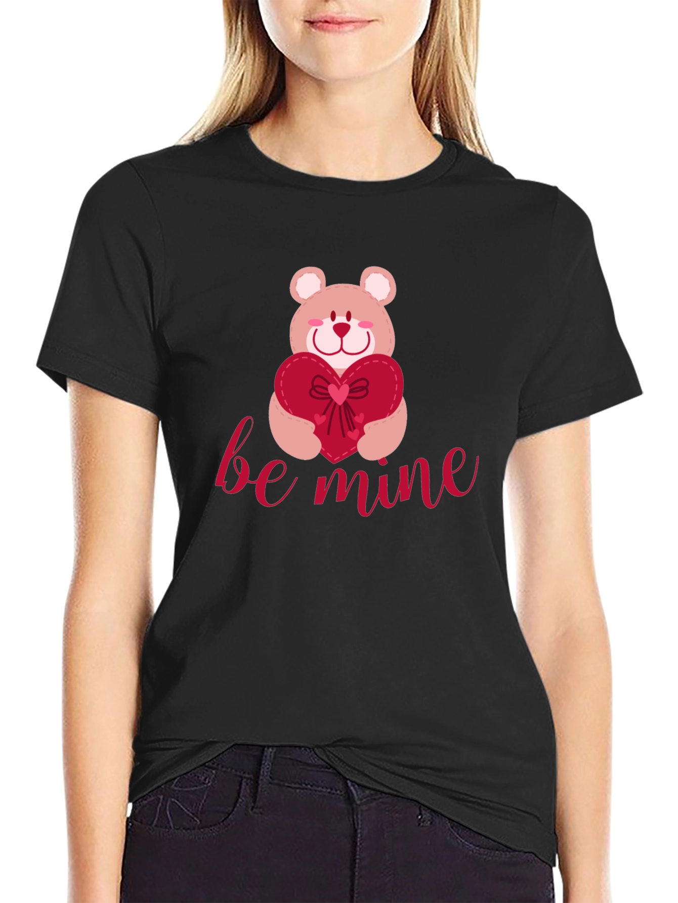 Be Mine Valentines Day Bear T-Shirt