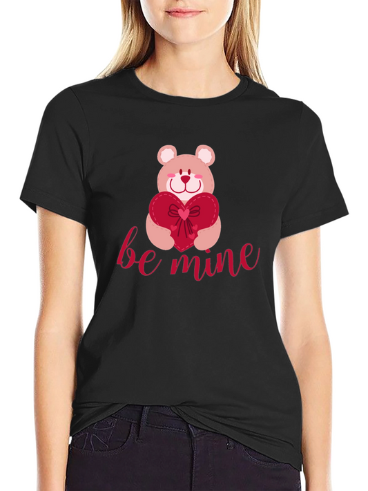 Be Mine Valentines Day Bear T-Shirt