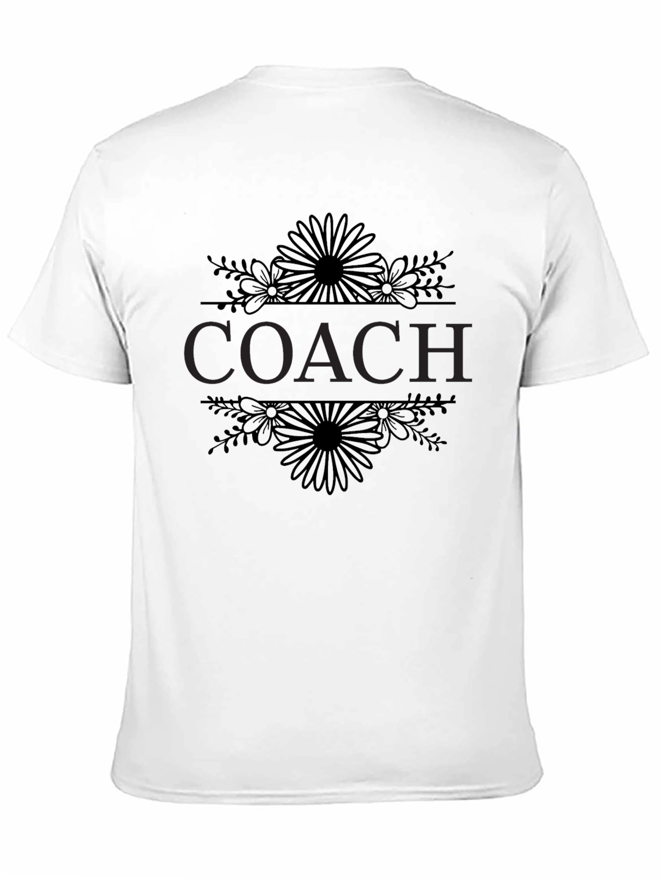 Floral Coach Graphic T-Shirt