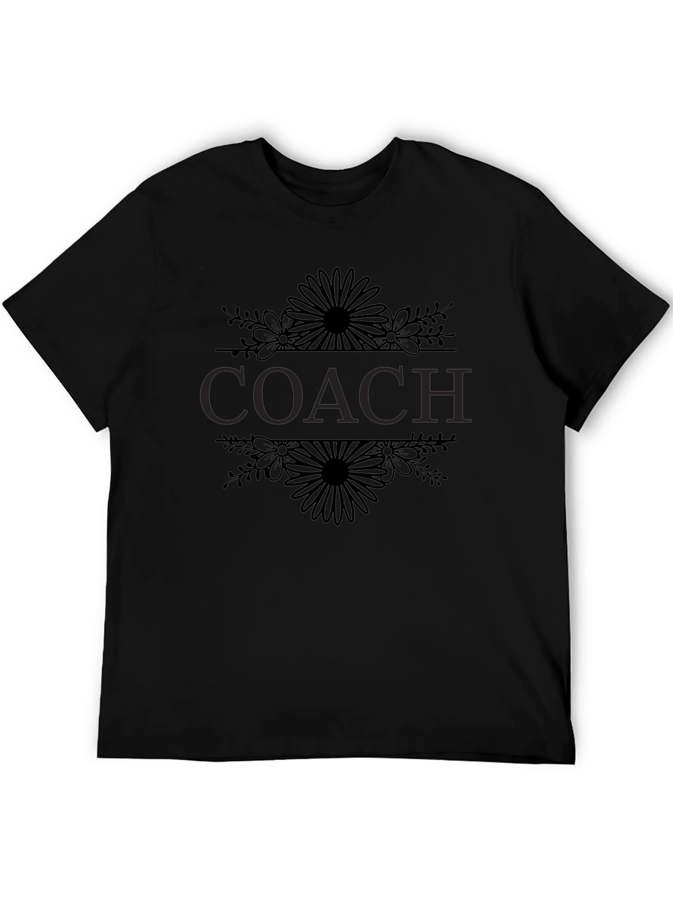 Floral Coach Graphic T-Shirt
