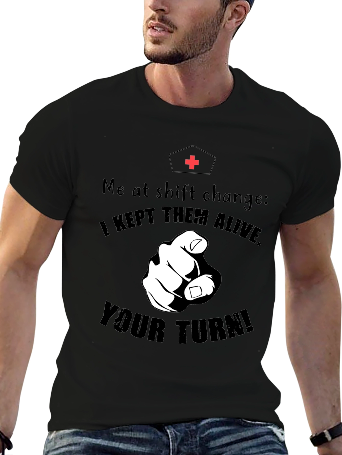 Nurse Shift Change Graphic Tee - Youre Up!