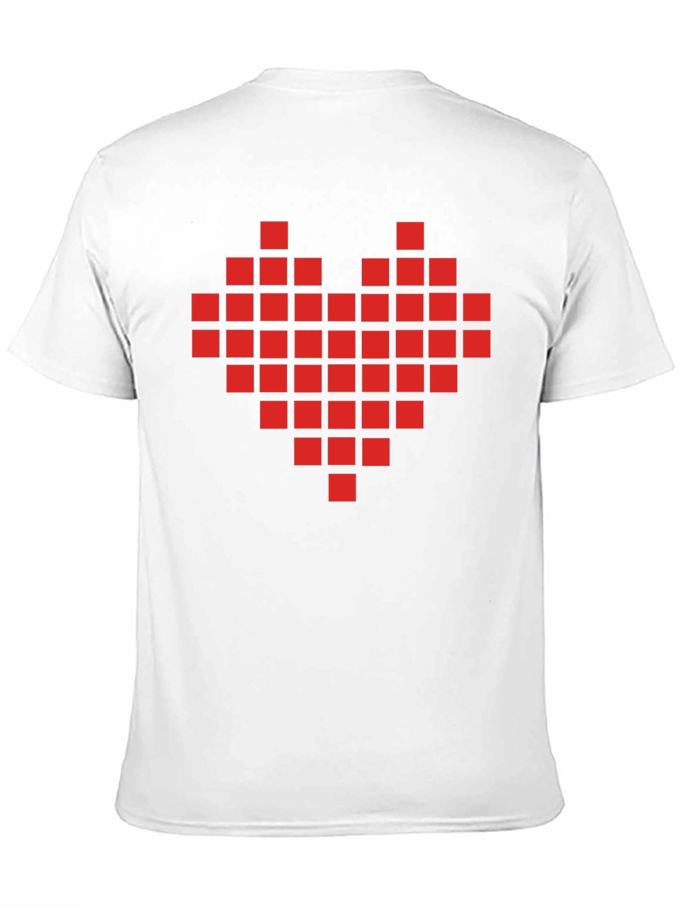 Pixel Heart Graphic T-Shirt