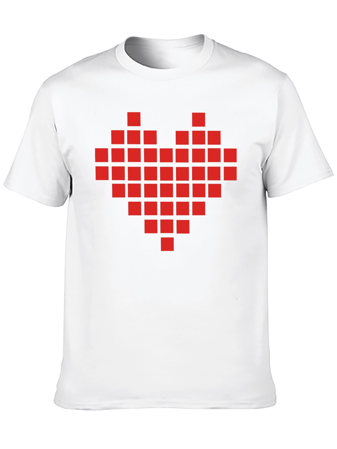 Pixel Heart Graphic T-Shirt