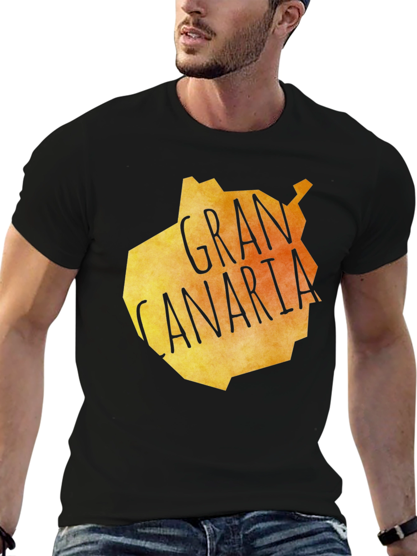 Gran Canaria Map T-Shirt - Canary Islands Souvenir