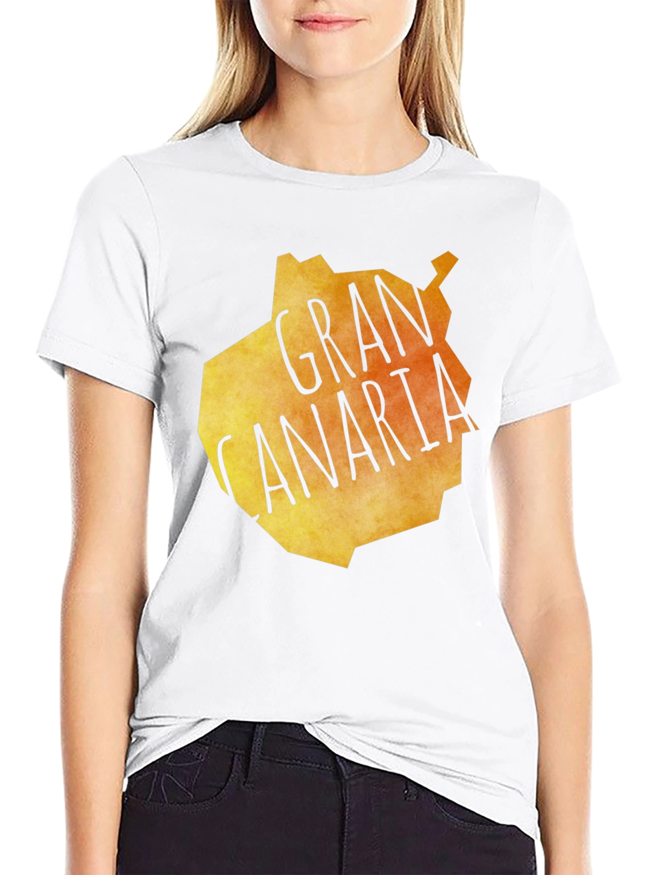 Gran Canaria Map T-Shirt - Canary Islands Souvenir