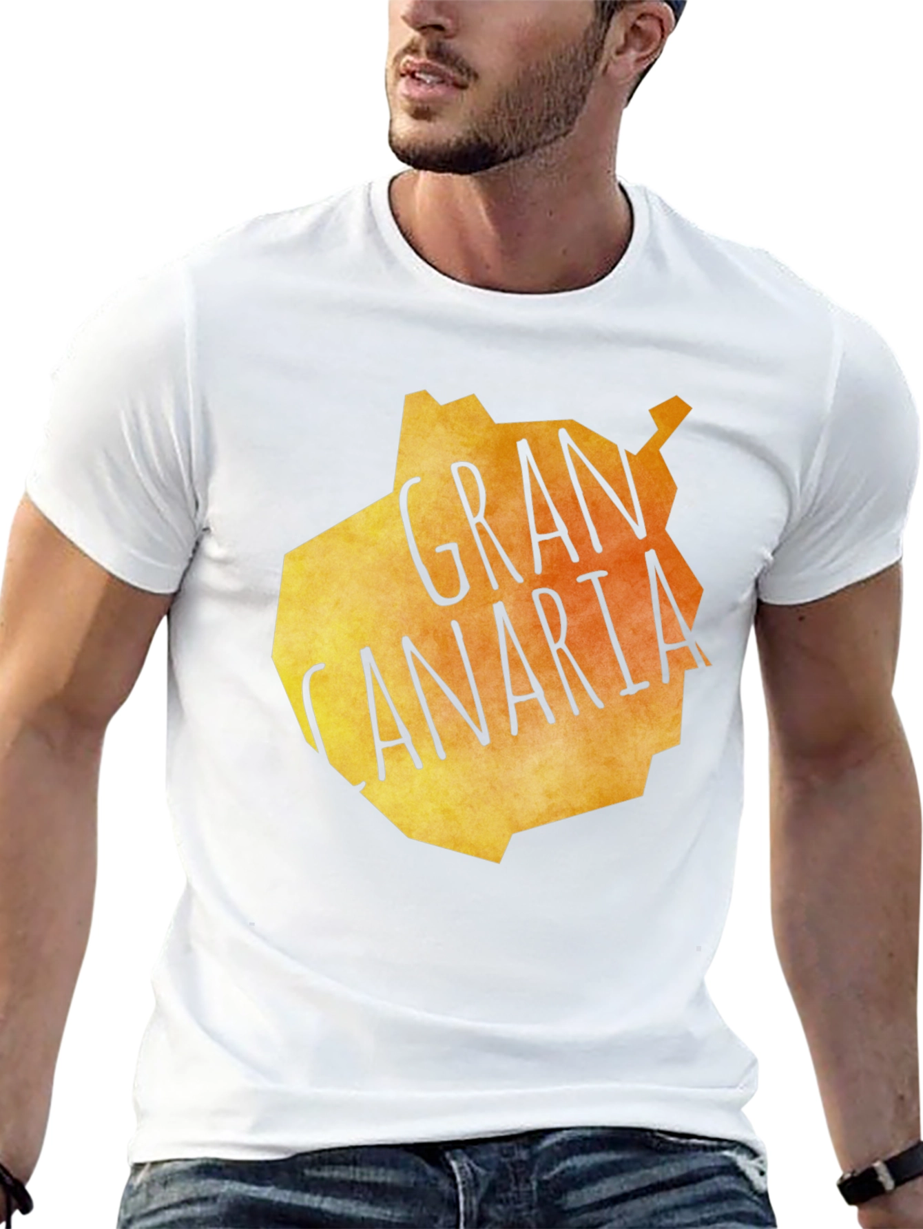 Gran Canaria Map T-Shirt - Canary Islands Souvenir