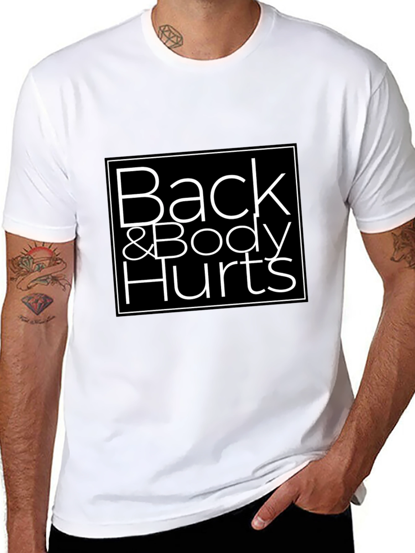 Back & Body Hurts Graphic T-Shirt