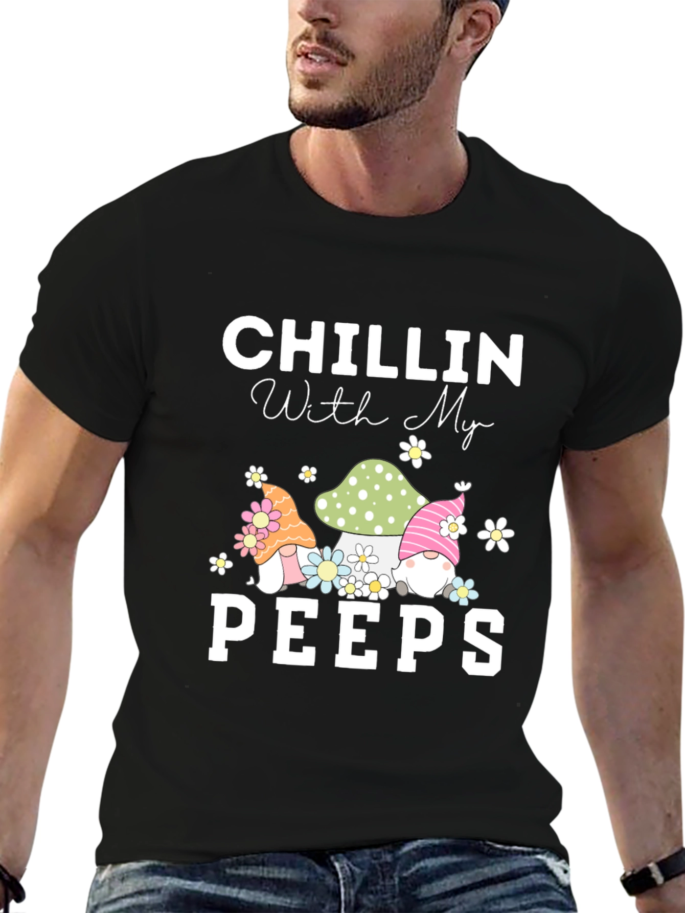Chillin With My Peeps Graphic Tee