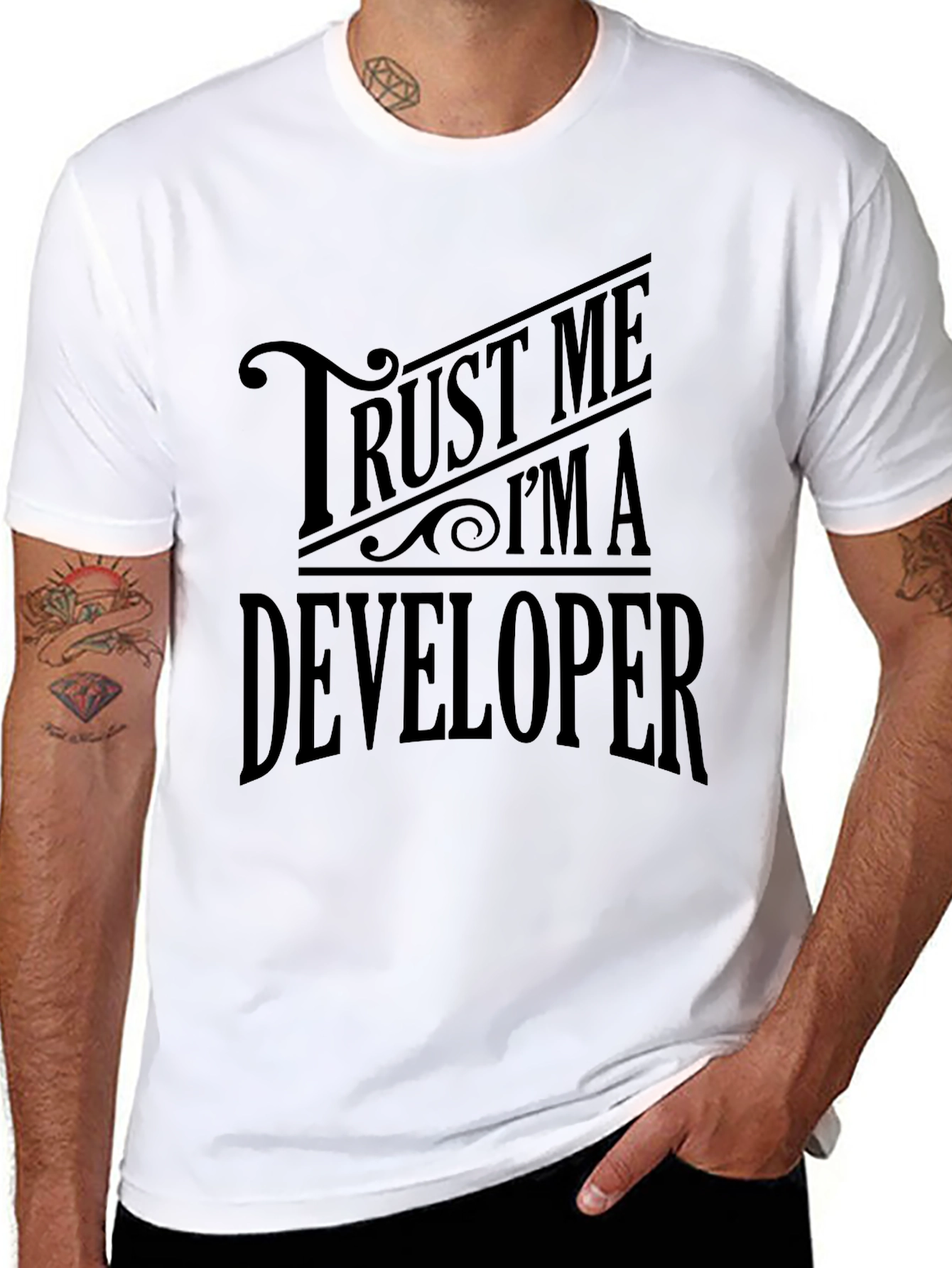 Trust Me Im A Developer - Funny T-Shirt