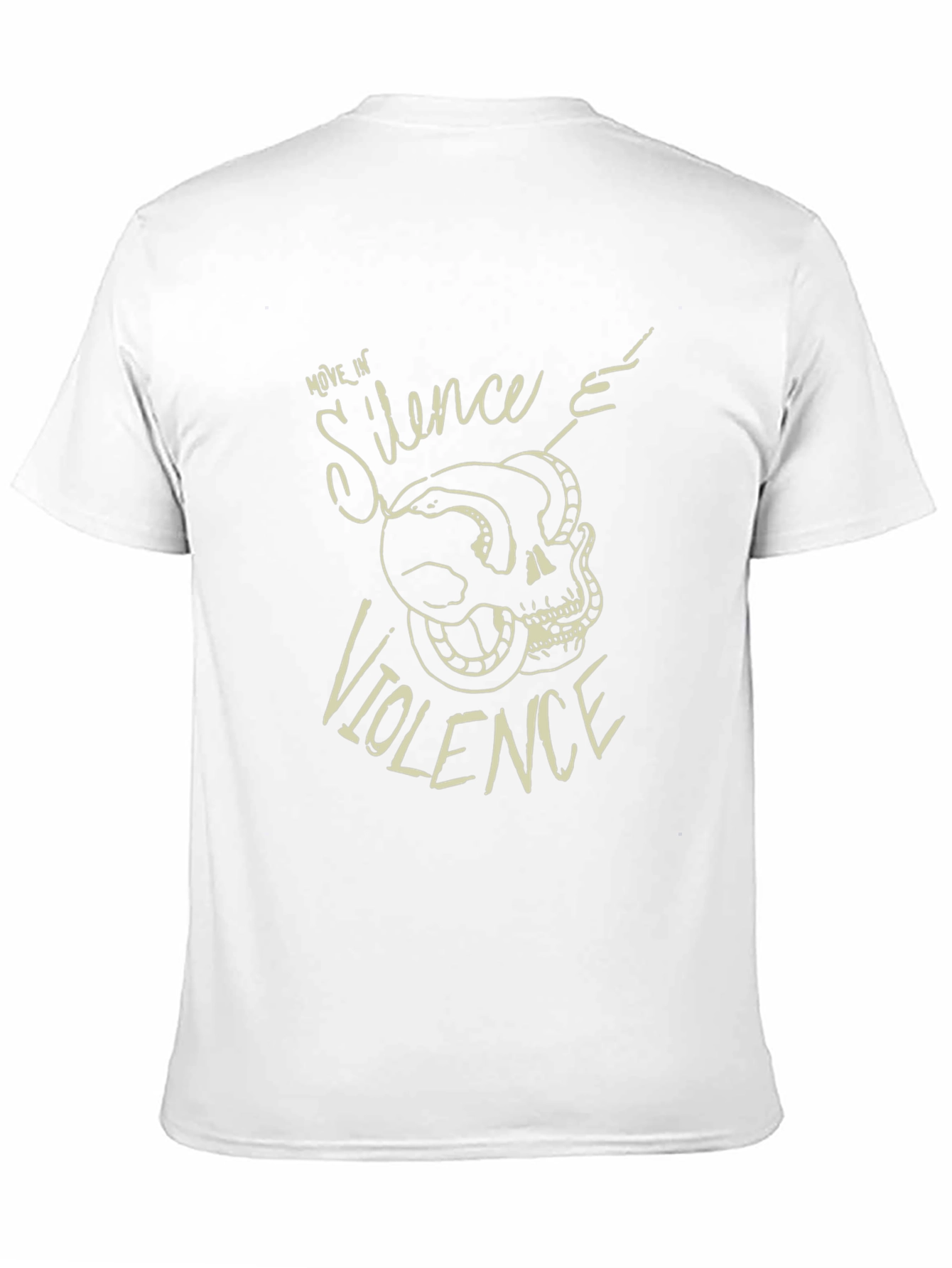 Move in Silence Violence Graphic Tee