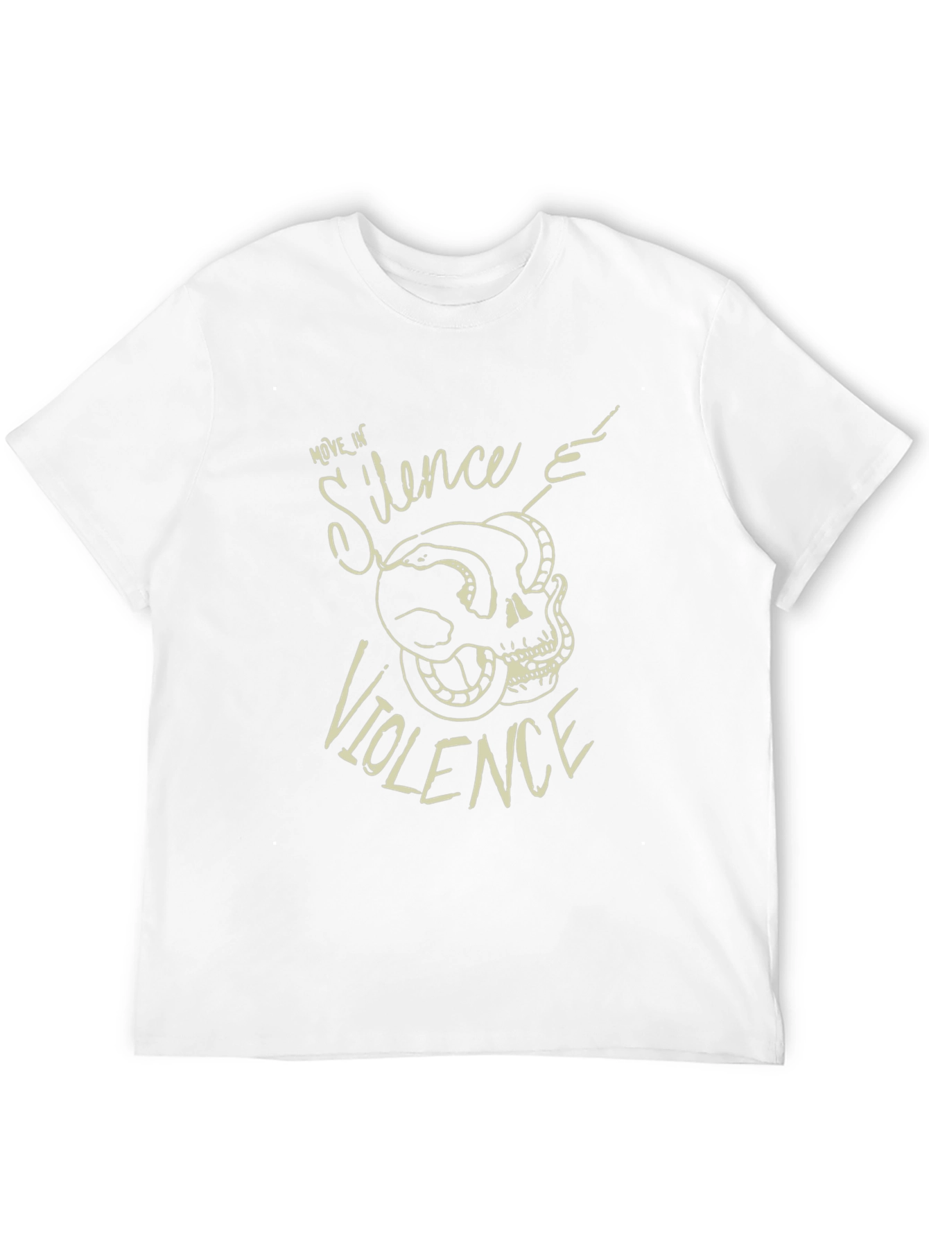 Move in Silence Violence Graphic Tee