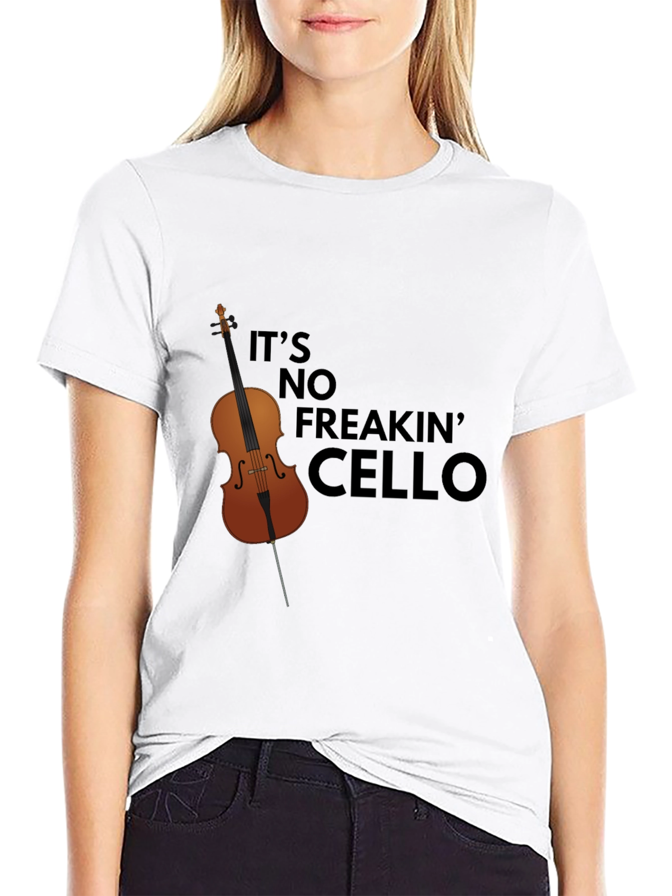 Its No Freakin Cello Graphic T-Shirt