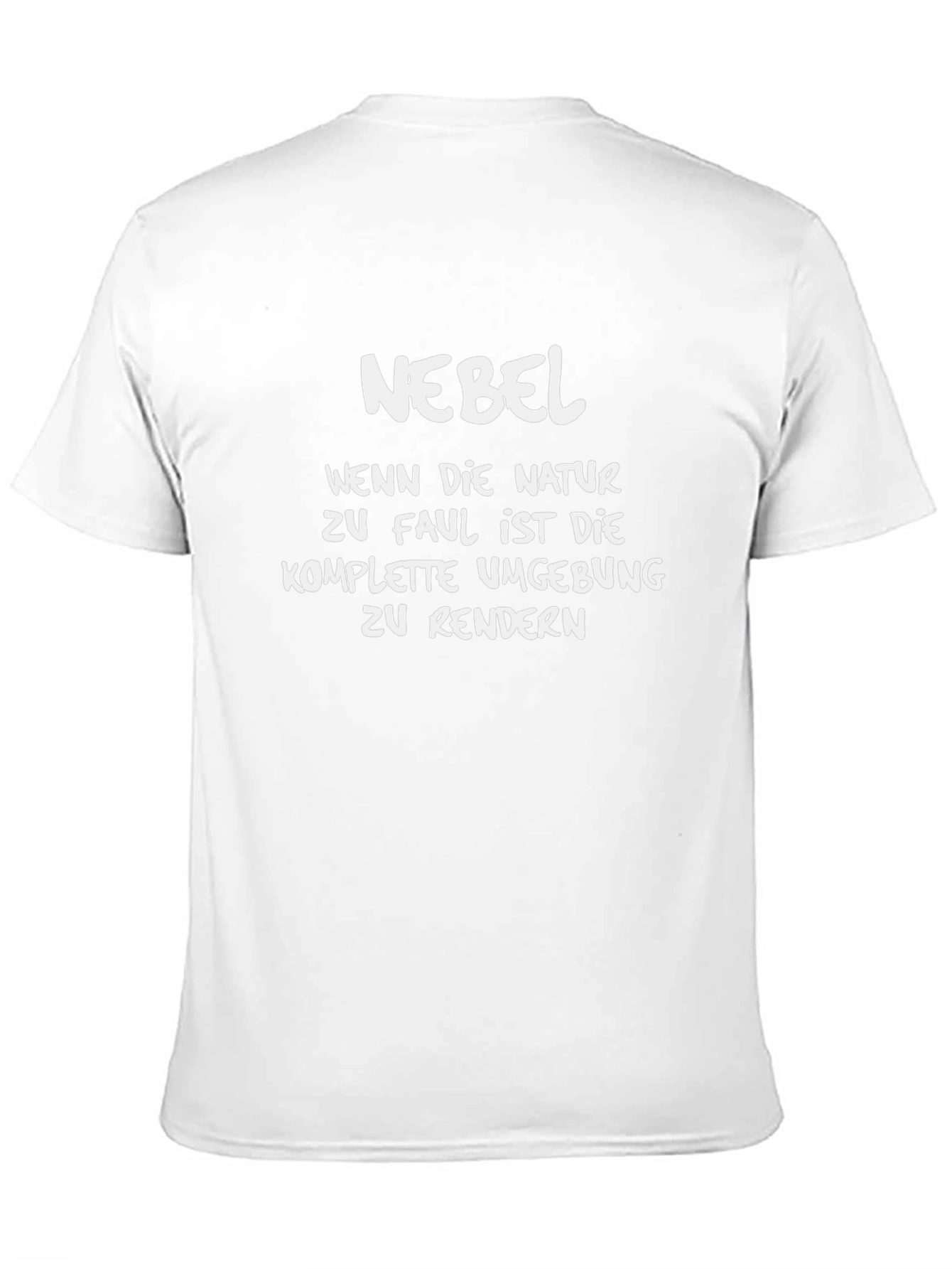 Nebel Graphic Tee - German Humor T-Shirt