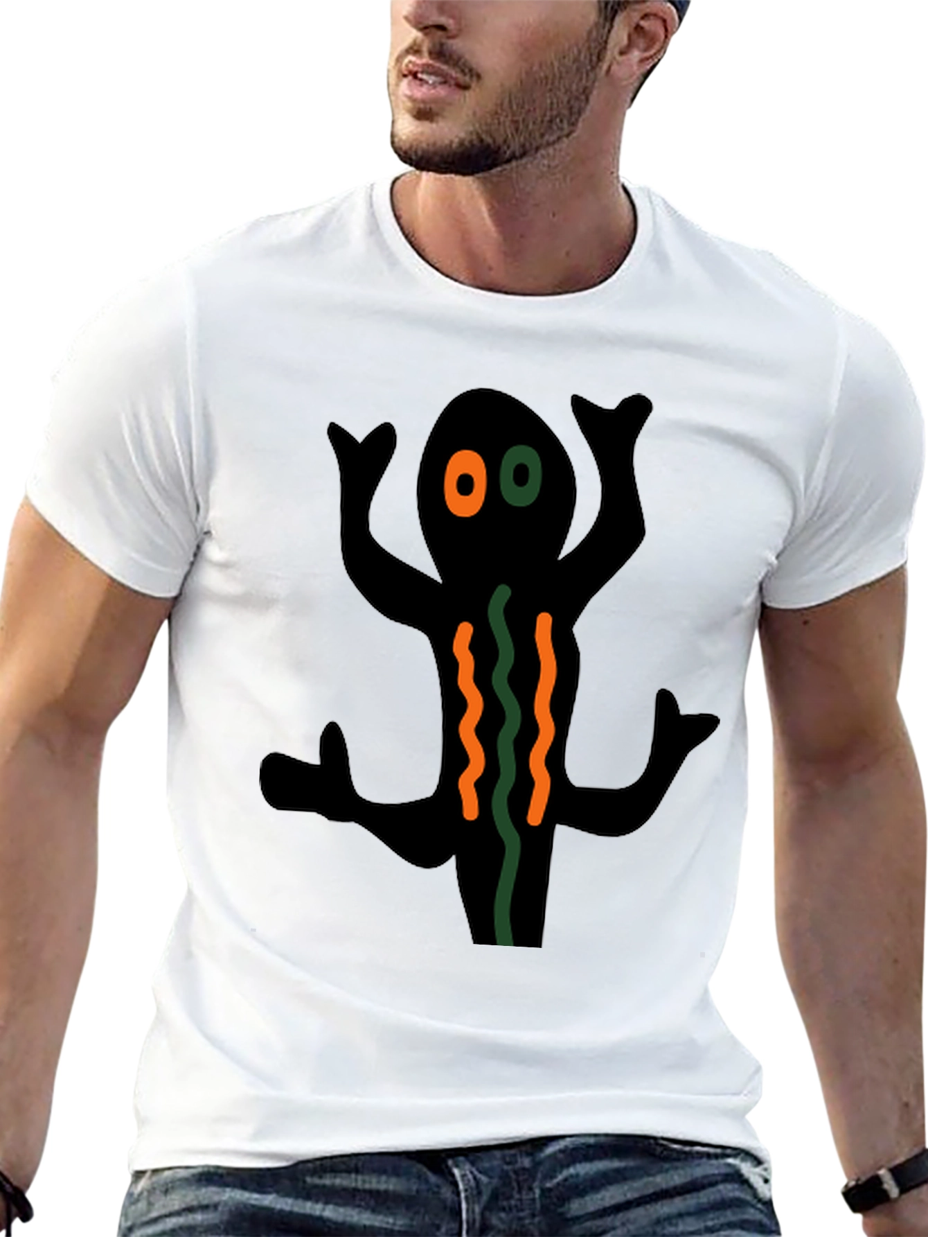 Unique Black Lizard Graphic Tee
