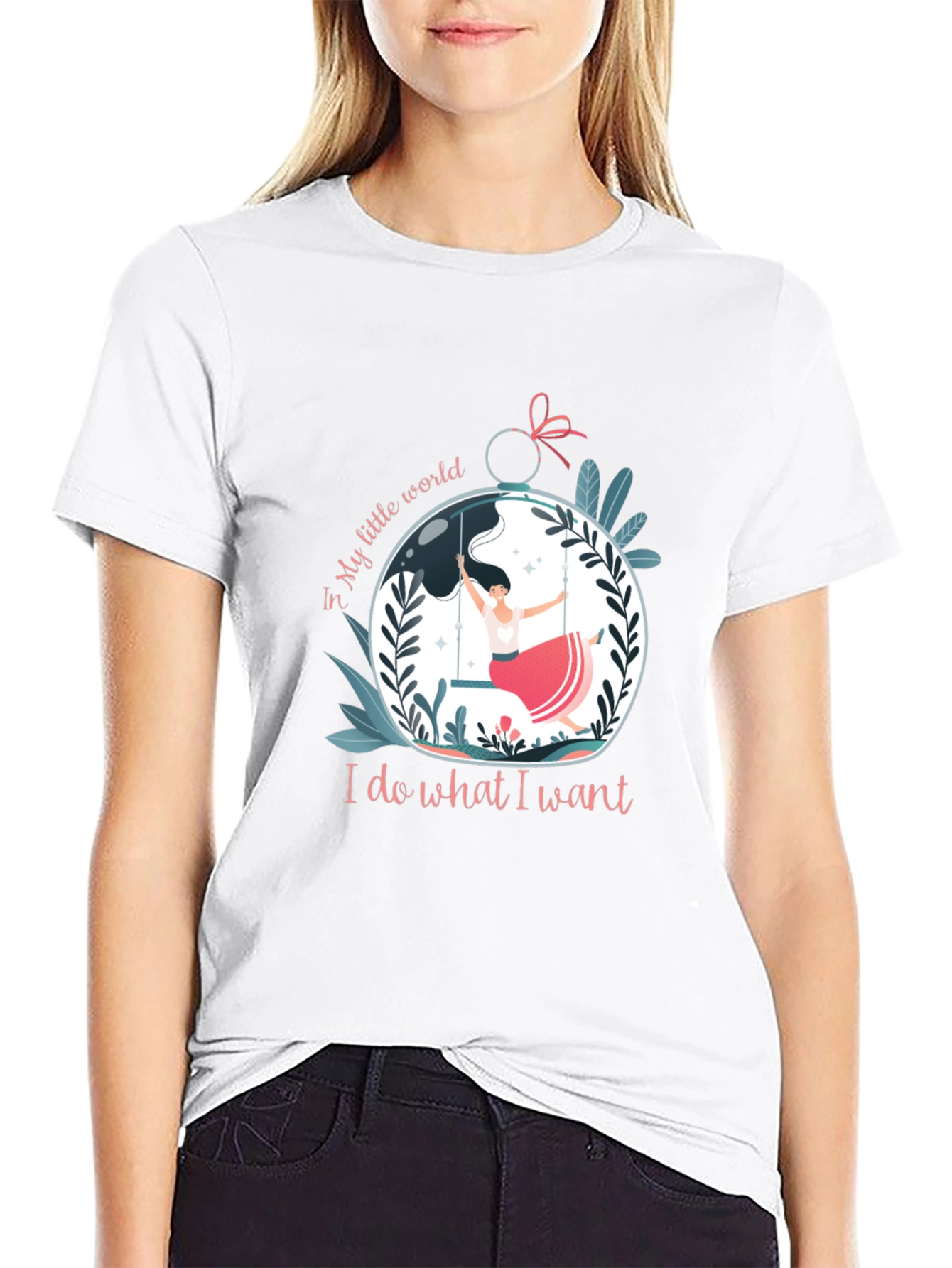 My Little World T-Shirt - Whimsical Graphic Tee