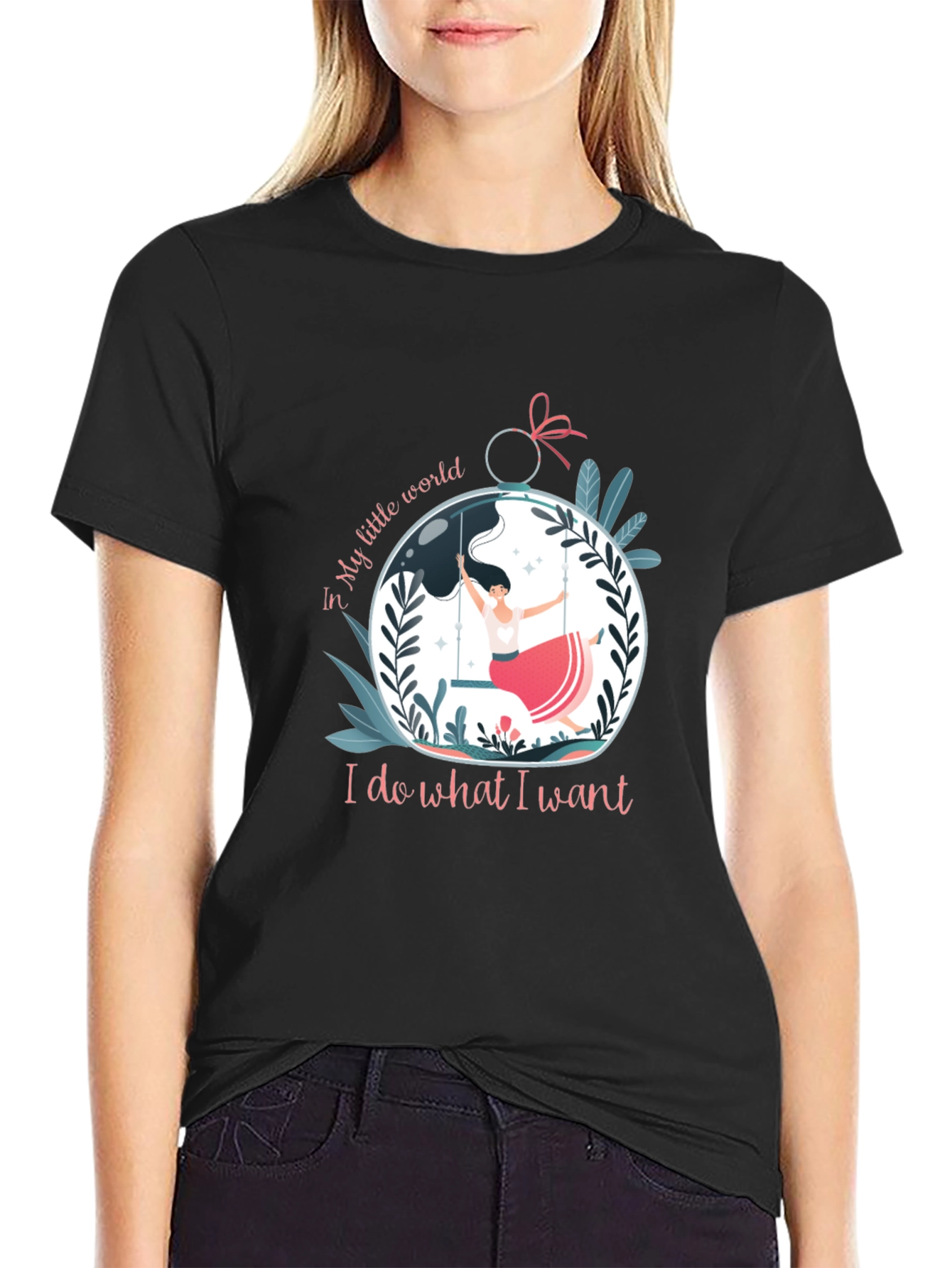 My Little World T-Shirt - Whimsical Graphic Tee
