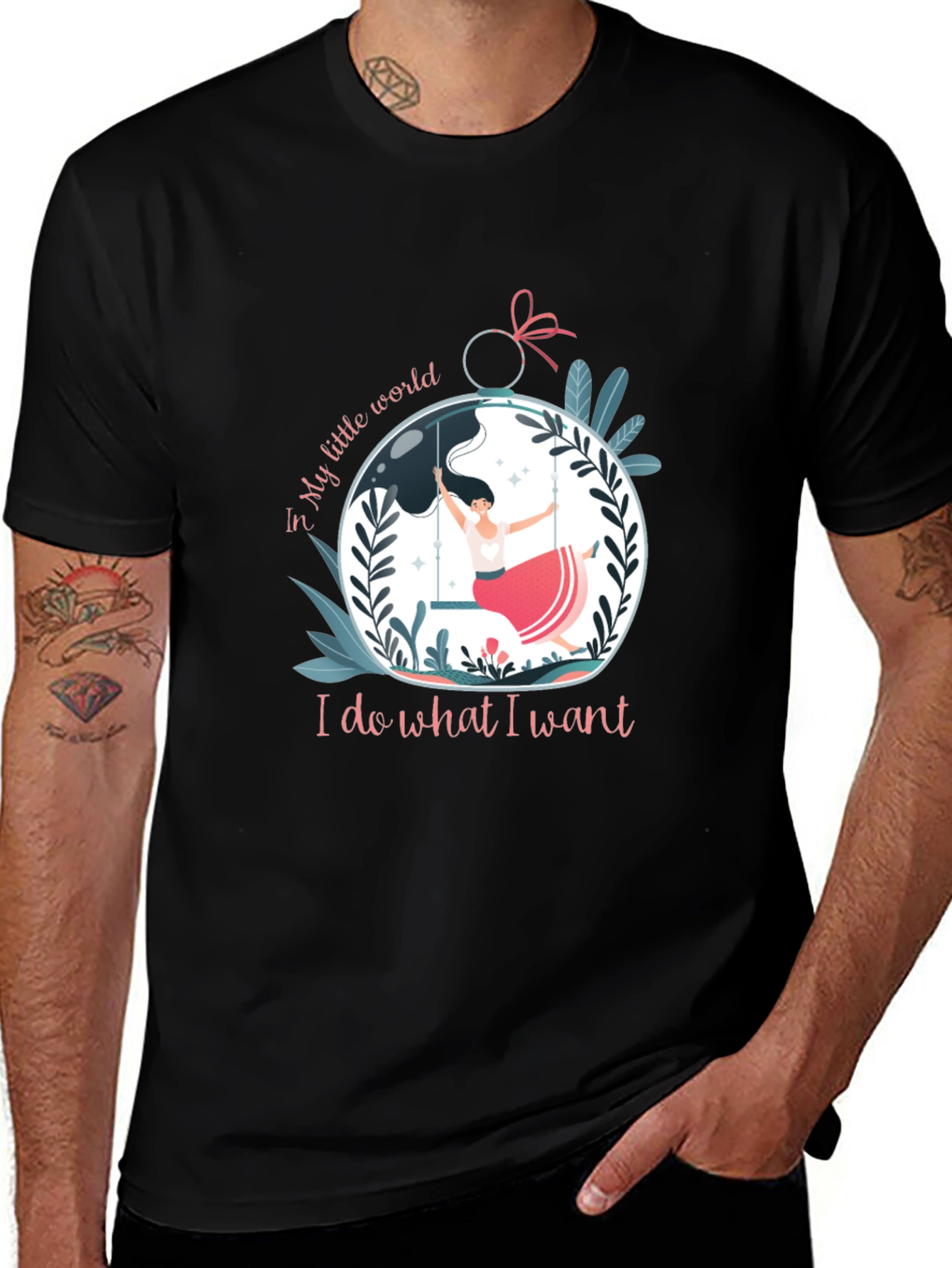 My Little World T-Shirt - Whimsical Graphic Tee