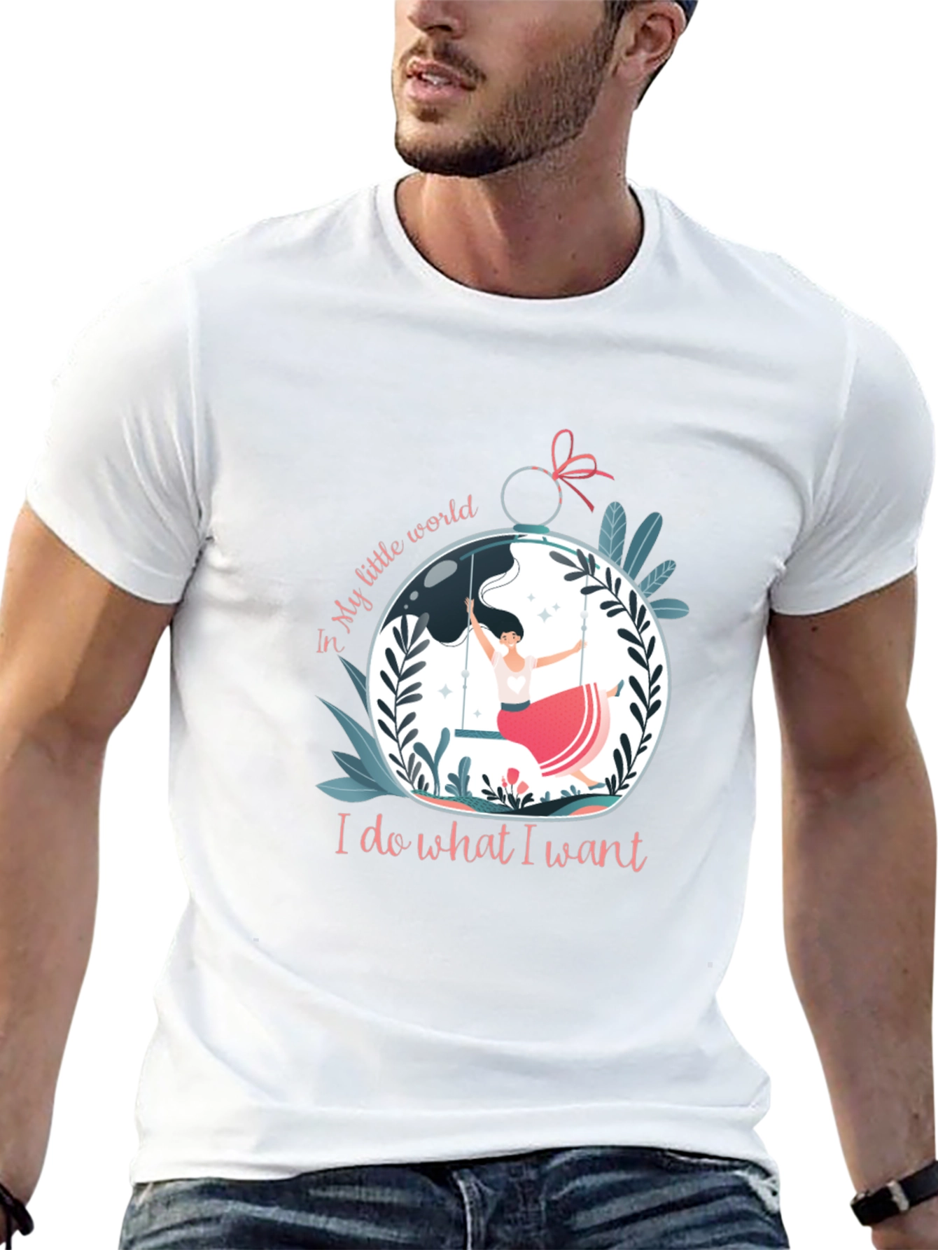 My Little World T-Shirt - Whimsical Graphic Tee