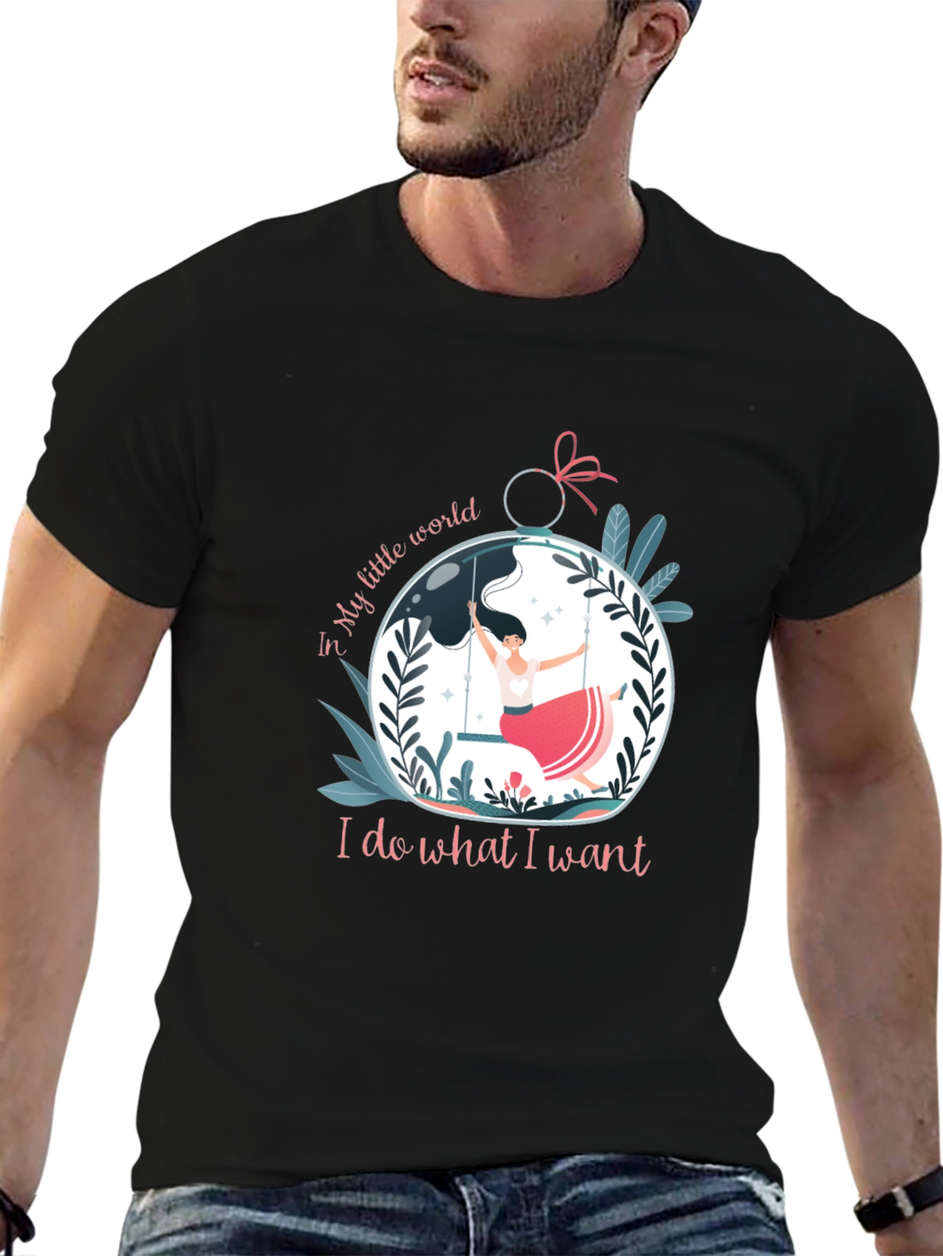 My Little World T-Shirt - Whimsical Graphic Tee