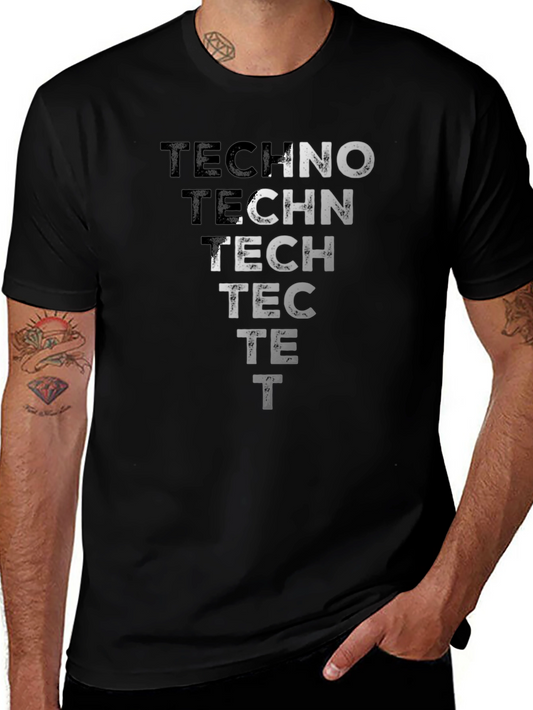 Techno Music Inspired Graphic Tee