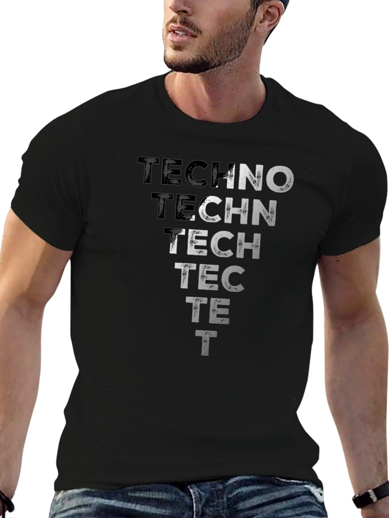 Techno Music Inspired Graphic Tee