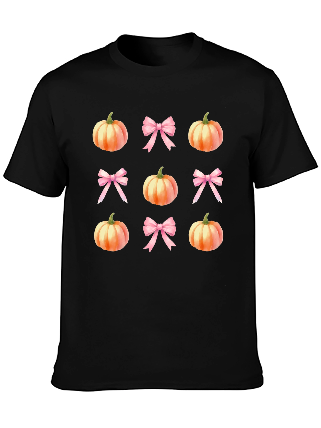 Pumpkin & Bow T-Shirt: Fall Festive Style