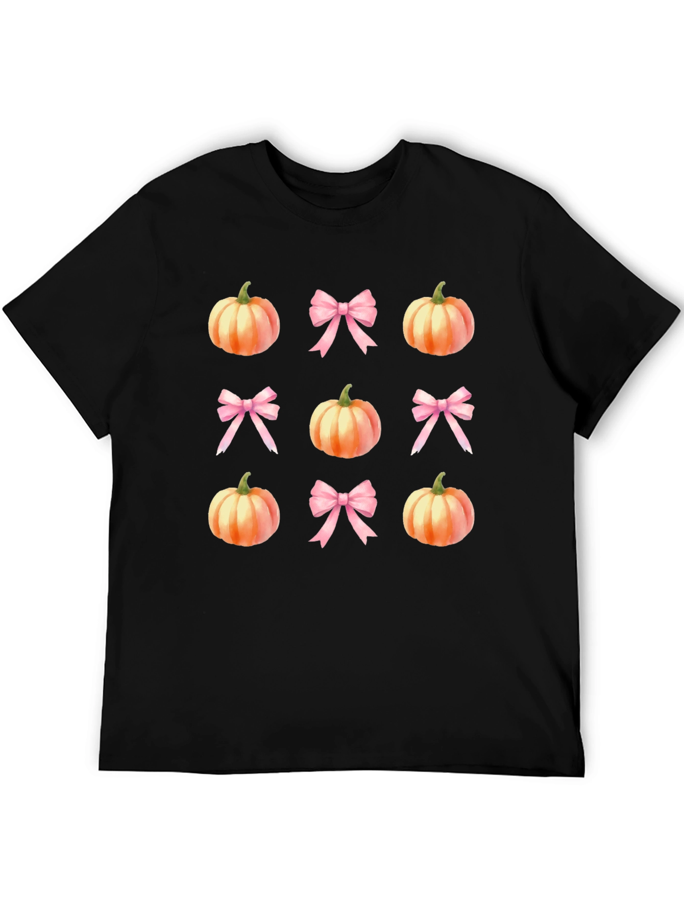 Pumpkin & Bow T-Shirt: Fall Festive Style