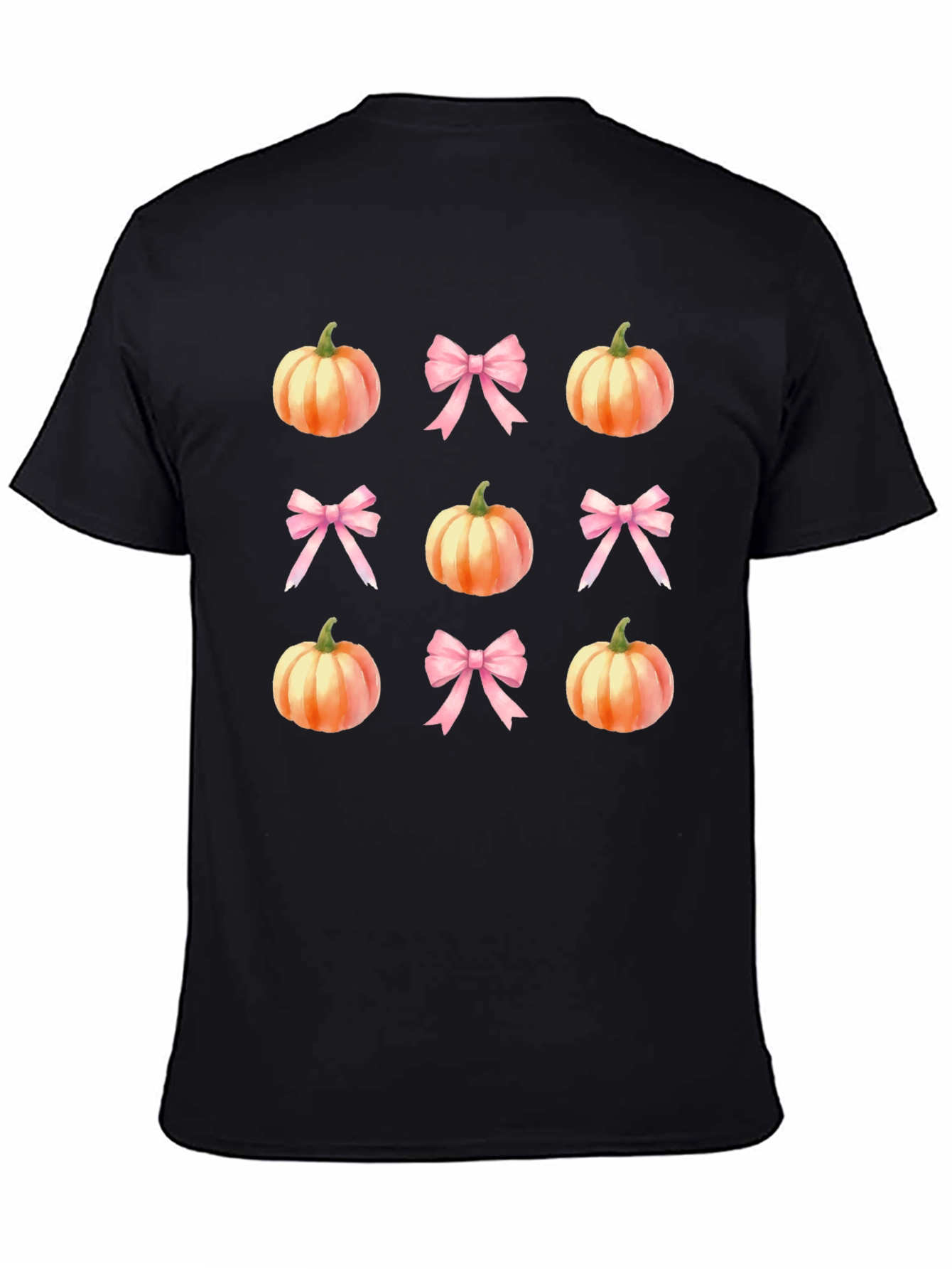 Pumpkin & Bow T-Shirt: Fall Festive Style