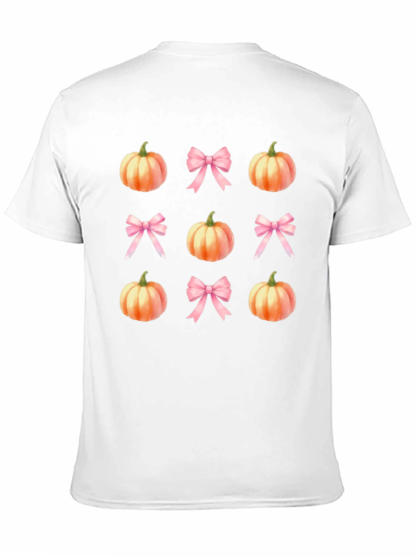 Pumpkin & Bow T-Shirt: Fall Festive Style