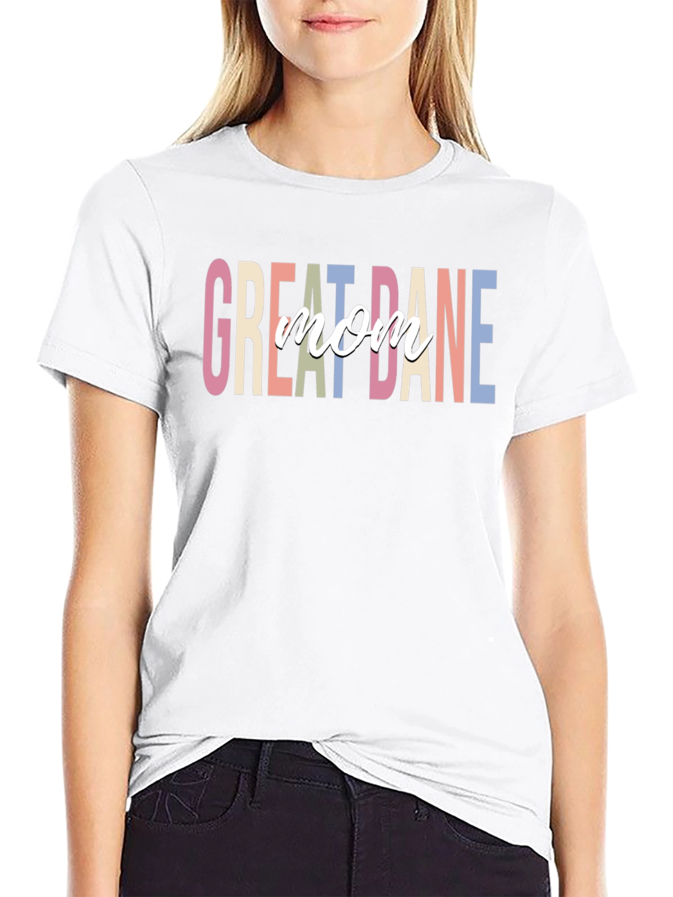 Great Dane Mom T-Shirt - Dog Lover Apparel