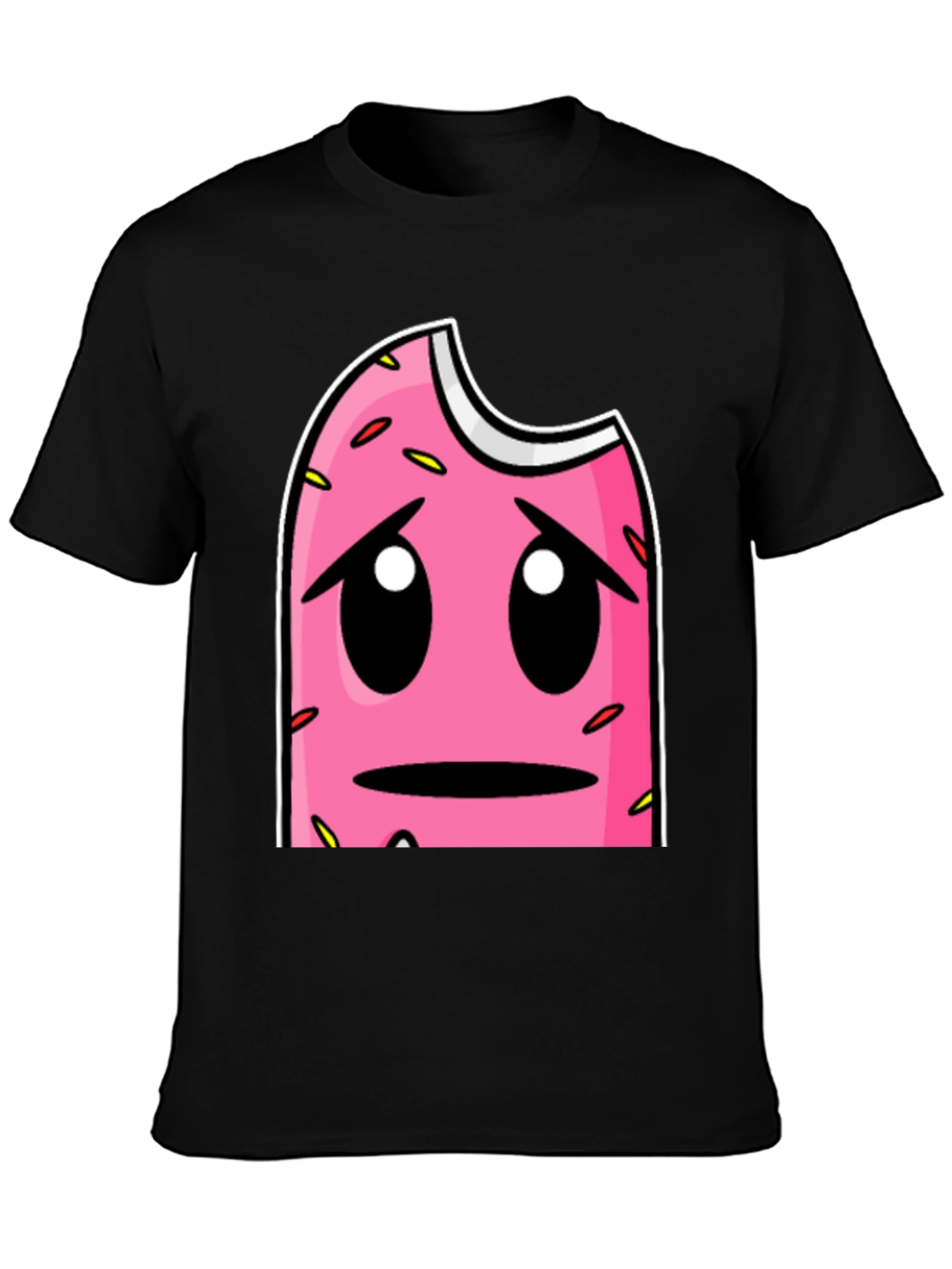 Sad Donut Graphic T-Shirt